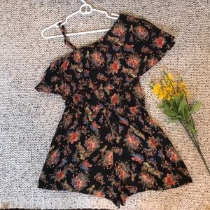 Angie Medium Floral Romper
